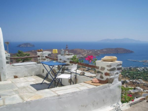 Traditional stone house with breathtaking view